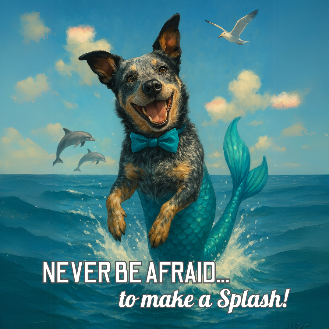 Sticker - Wendell – Mermaid with Glitter Accents