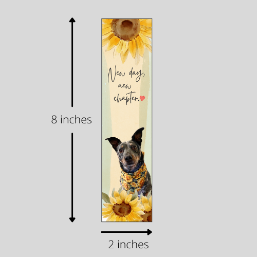 Bookmark - Sunflowers & New Beginnings