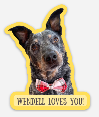 Sticker - Wendell Loves You